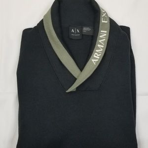 Armani Exchange Shawl Sweater